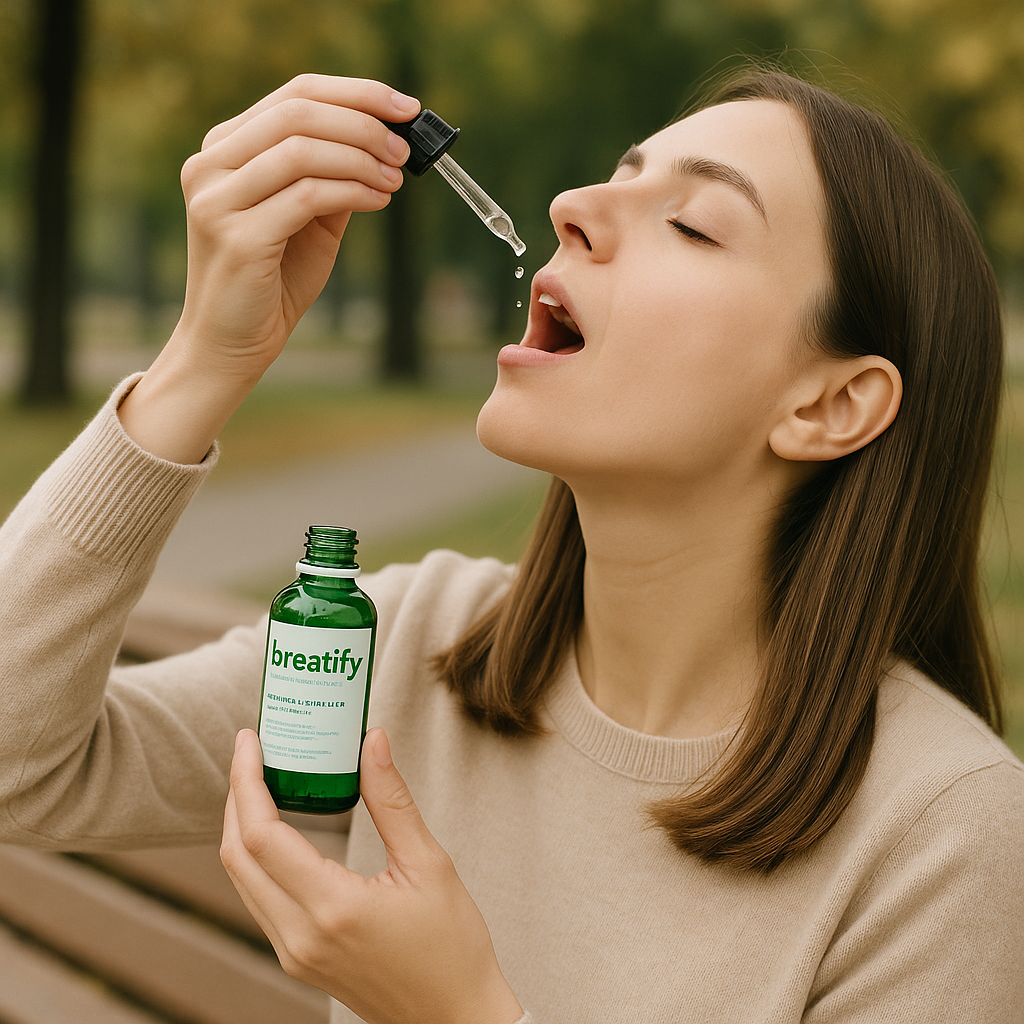 BREATIFY™ – El poder de 3 gotas para un aliento fresco y seguro