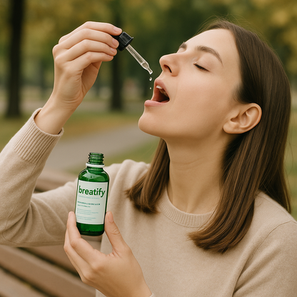 BREATIFY™ – El poder de 3 gotas para un aliento fresco y seguro